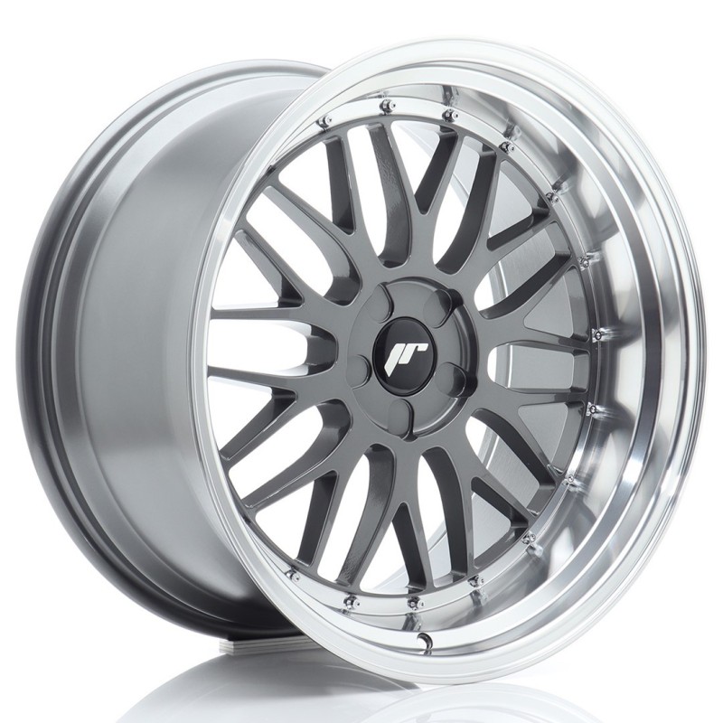 Japan Racing JR-23 20x10.5" (5 hole custom PCD) ET15-25, Hyper Gray