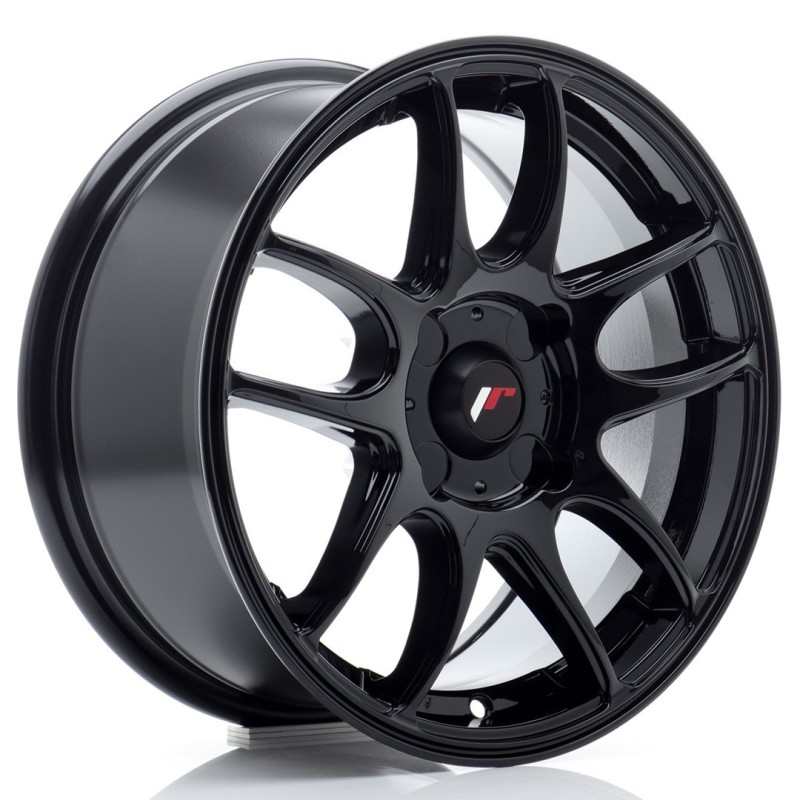 Japan Racing JR-29 15x7" (4 hole custom PCD) ET20-42, Gloss Black