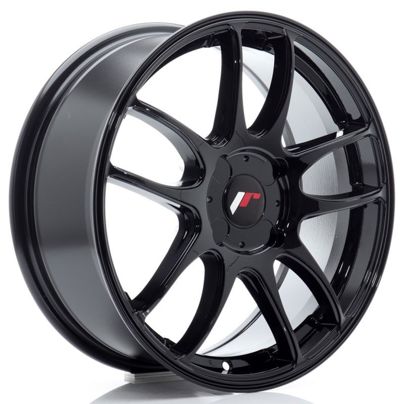 Japan Racing JR-29 17x7" (4 hole custom PCD) ET20-48, Gloss Black