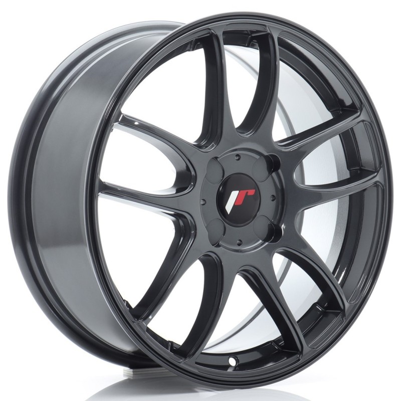 Japan Racing JR-29 17x7" (4 hole custom PCD) ET20-48, Hyper Gray