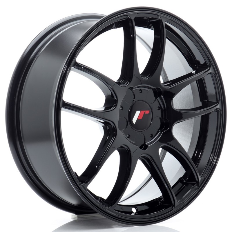 Japan Racing JR-29 17x7" (5 hole custom PCD) ET20-48, Gloss Black