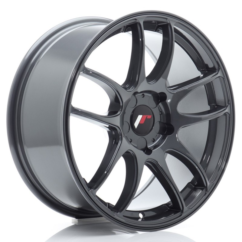 Japan Racing JR-29 17x8" (5 hole custom PCD) ET20-38, Hyper Gray