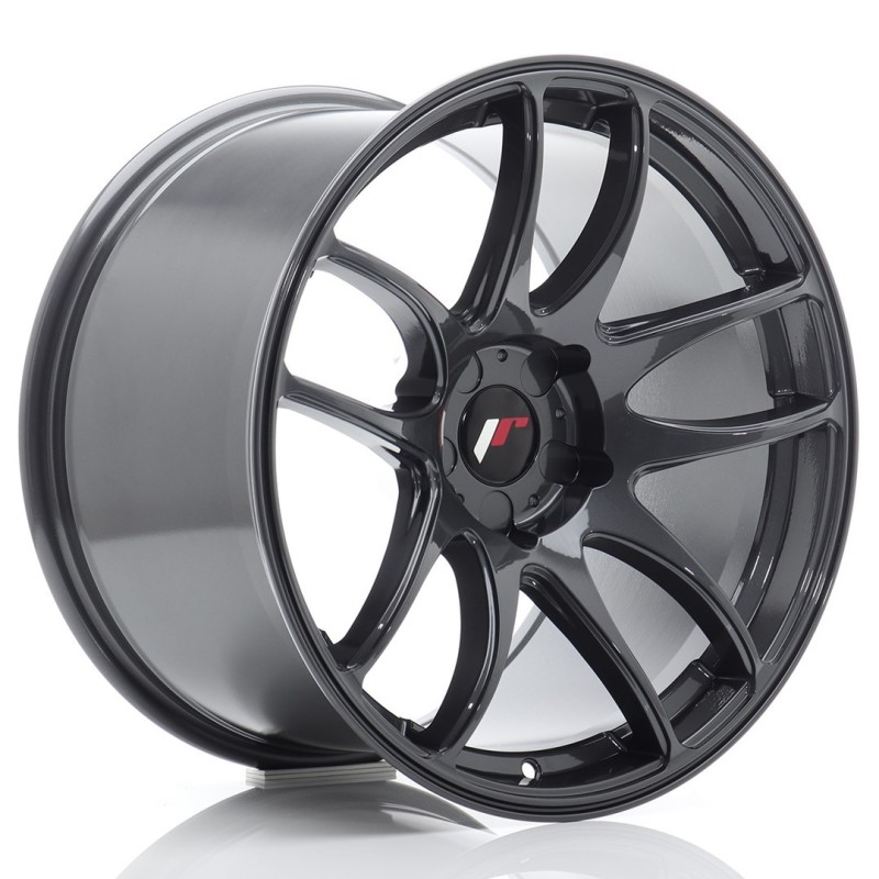 Japan Racing JR-29 Extreme Concave 18x10.5" (5 hole custom PCD) ET15-28, Hyper Gray