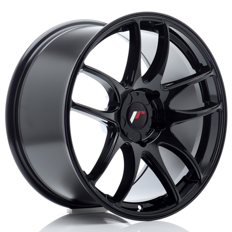 Japan Racing JR-29 Extreme Concave 18x9.5" (5 hole custom PCD) ET20-47, Gloss Black