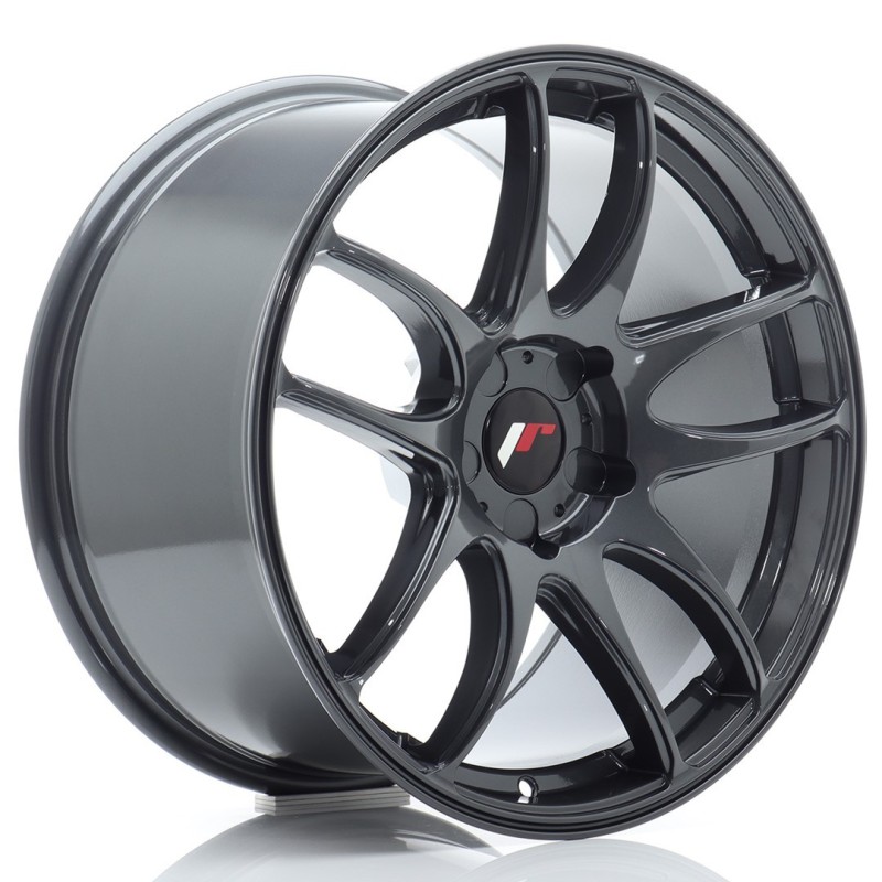 Japan Racing JR-29 Extreme Concave 18x9.5" (5 hole custom PCD) ET20-47, Hyper Gray