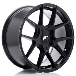 Japan Racing JR-30 17x8" (4 hole custom PCD) ET20-40, Gloss Black