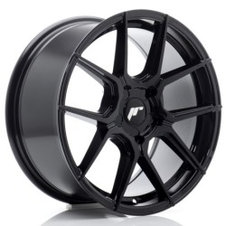 Japan Racing JR-30 17x8" (5 hole custom PCD) ET20-40, Gloss Black