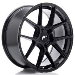 Japan Racing JR-30 18x8" (5 hole custom PCD) ET20-40, Gloss Black