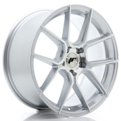 Japan Racing JR-30 18x8.5" 5x112 ET45, Machined Silver