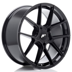 Japan Racing JR-30 19x8" (5 hole custom PCD) ET20-40, Gloss Black