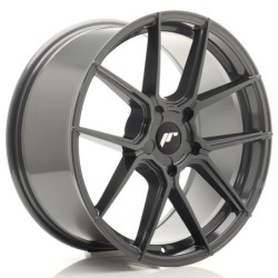 Japan Racing JR-30 19x8" (5 hole custom PCD) ET20-40, Hyper Gray