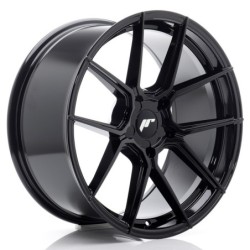 Japan Racing JR-30 Extreme Concave 19x9.5" (5 hole custom PCD) ET20-40, Gloss Black