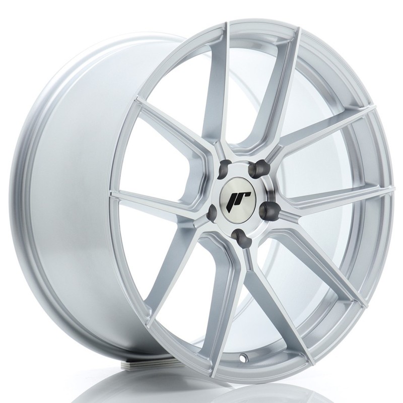 Japan Racing JR-30 Extreme Concave 19x9.5" 5x120 ET40, Machined Silver