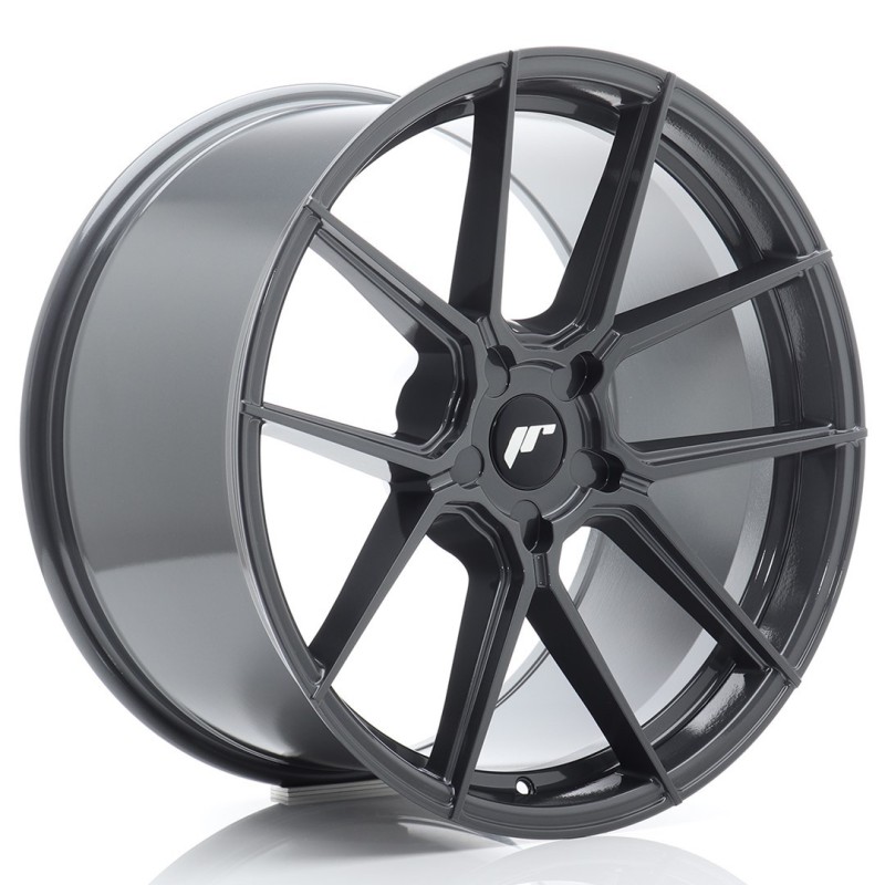 Japan Racing JR-30 Extreme Concave 20x10.5" (5 hole custom PCD) ET15-45, Hyper Gray