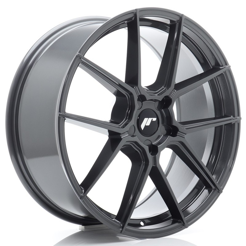 Japan Racing JR-30 20x8" (5 hole custom PCD) ET20-40, Hyper Gray