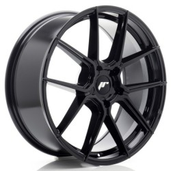 Japan Racing JR-30 20x8.5" (5 hole custom PCD) ET20-45, Gloss Black