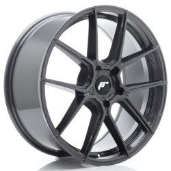 Japan Racing JR-30 20x8.5" (5 hole custom PCD) ET20-45, Hyper Gray