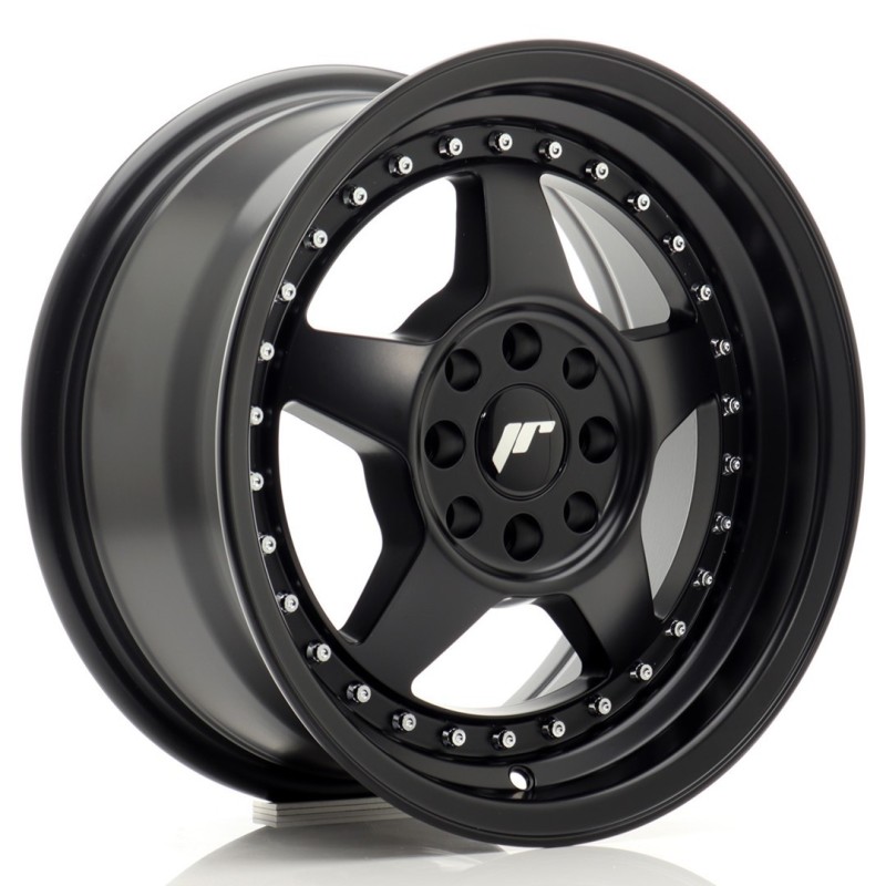 Japan Racing JR-6 15x7" 4x100/108 ET25, Flat Black