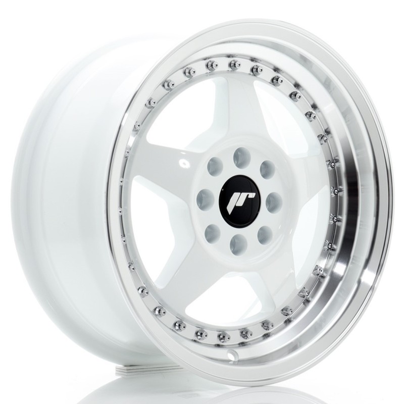 Japan Racing JR-6 15x7" 4x100/108 ET25, White