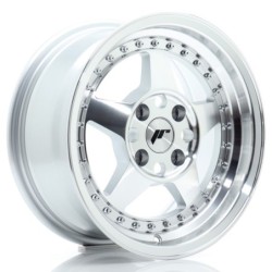 Japan Racing JR-6 15x7" 4x108 ET25, Machined Silver