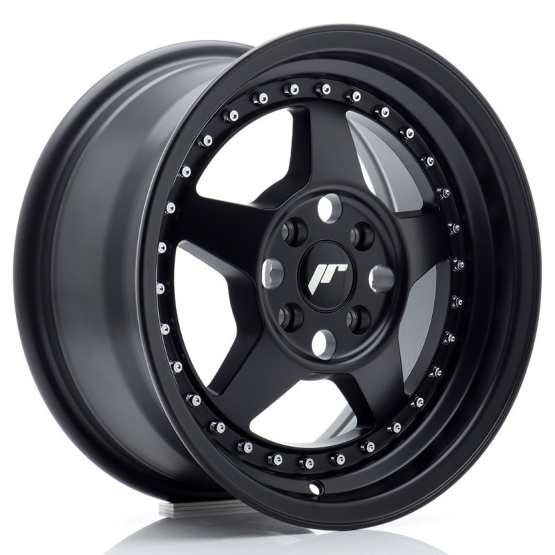 Japan Racing JR-6 15x7" 4x100 ET35, Flat Black