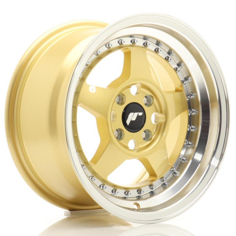 Japan Racing JR-6 15x8" 4x100 ET25, Gold