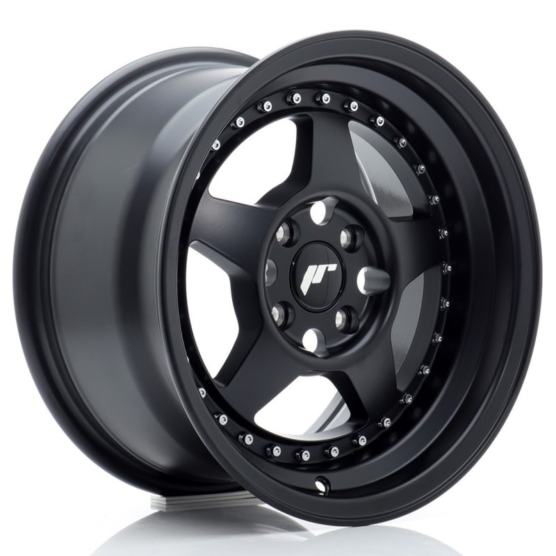 Japan Racing JR-6 15x8" 4x100 ET25, Flat Black