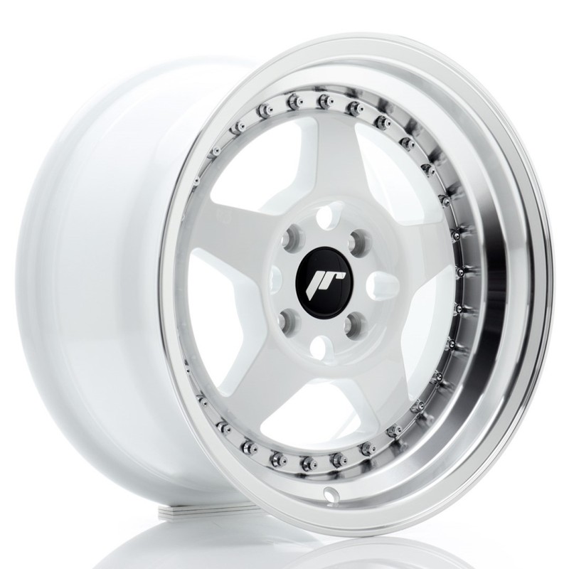 Japan Racing JR-6 15x8" 4x100 ET25, White