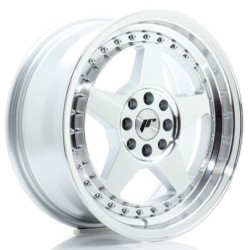 Japan Racing JR-6 16x7" 4x100/108 ET25, Machined Silver