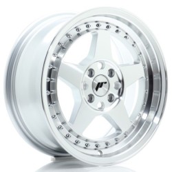 Japan Racing JR-6 16x7" 4x100 ET35, Machined Silver