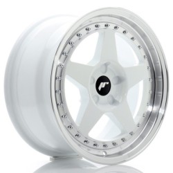 Japan Racing JR-6 17x8" (5 hole custom PCD) ET20-35, White