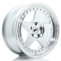 Japan Racing JR-6 17x8" 5x112 ET35, Machined Silver