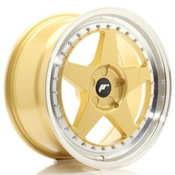 Japan Racing JR-6 18x8" (5 hole custom PCD) ET20-35, Gold