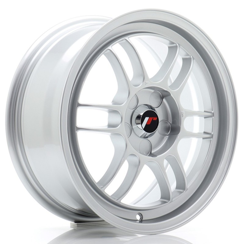 Japan Racing JR-7 16x7" (5 hole custom PCD) ET38, Silver