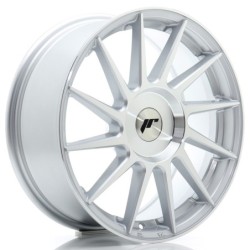 Japan Racing JR-22 17x8" (4 & 5 hole custom PCD) ET20-45, Silver
