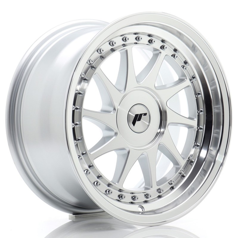 Japan Racing JR-26 16x8" (4 & 5 hole custom PCD) ET10-30, Silver