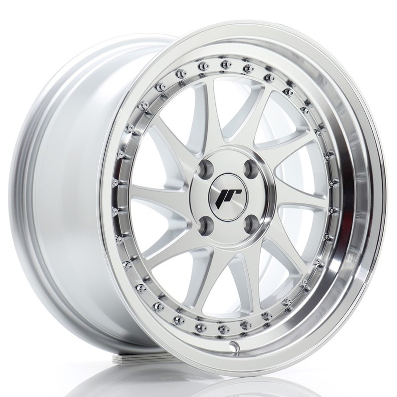 Japan Racing JR-26 16x8" 4x100 ET30, Silver