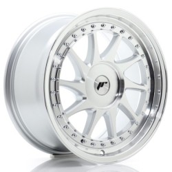 Japan Racing JR-26 17x8" (4 & 5 hole custom PCD) ET20-35, Silver