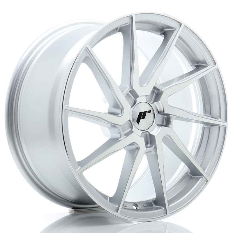 Japan Racing JR-36 18x8" (5 hole custom PCD) ET20-45, Silver