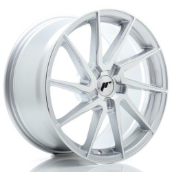 Japan Racing JR-36 Extreme Concave 18x9" (5 hole custom PCD) ET20-50, Silver
