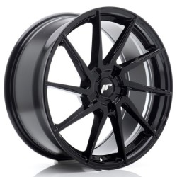 Japan Racing JR-36 19x8" (5 hole custom PCD) ET20-40, Gloss Black