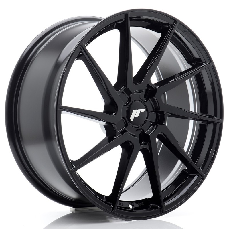 Japan Racing JR-36 19x8" (5 hole custom PCD) ET20-40, Gloss Black