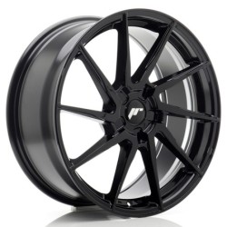 Japan Racing JR-36 19x8.5" (5 hole custom PCD) ET20-45, Gloss Black
