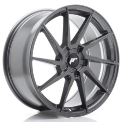 Japan Racing JR-36 19x8.5" (5 hole custom PCD) ET20-45, Hyper Gray