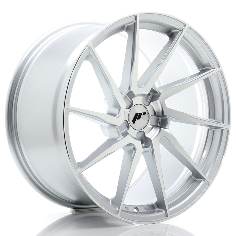 Japan Racing JR-36 Extreme Concave 20x9.5" (5 hole custom PCD) ET20-40, Silver
