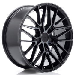 Japan Racing JR-38 18x8" (5 hole custom PCD) ET20-45, Flat Black, Tinted Face