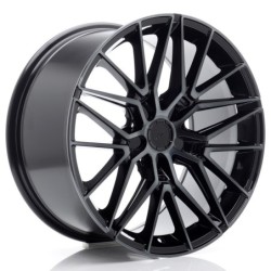 Japan Racing JR-38 18x9" (5 hole custom PCD) ET20-45, Flat Black, Tinted Face