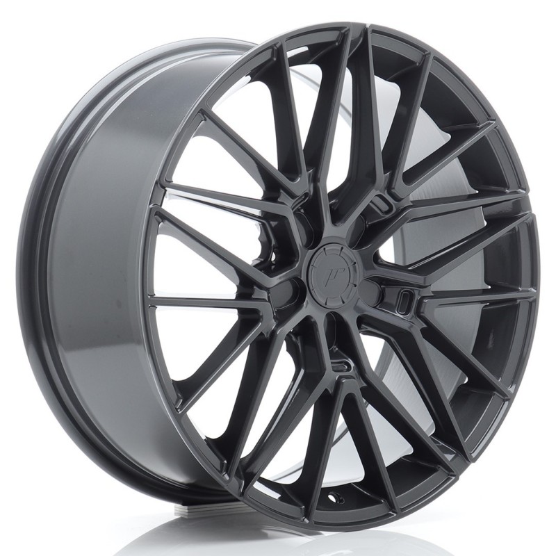 Japan Racing JR-38 19x8" (5 hole custom PCD) ET20-40, Hyper Gray