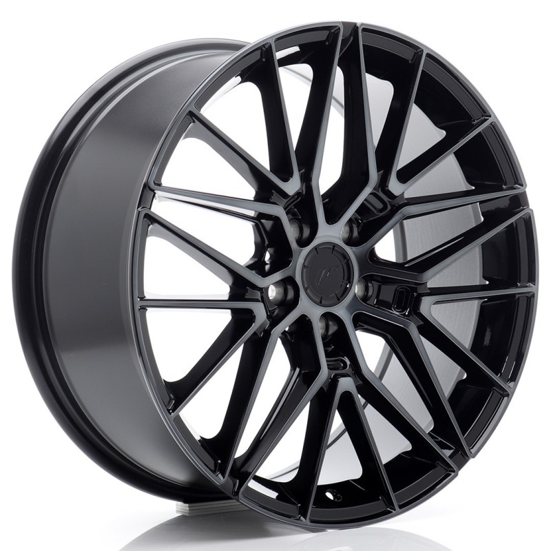 Japan Racing JR-38 19x8" 5x112 ET40, Flat Black, Tinted Face