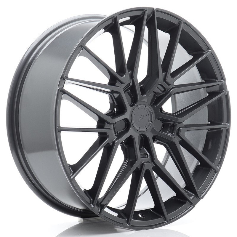 Japan Racing JR-38 20x8" (5 hole custom PCD) ET20-40, Hyper Gray